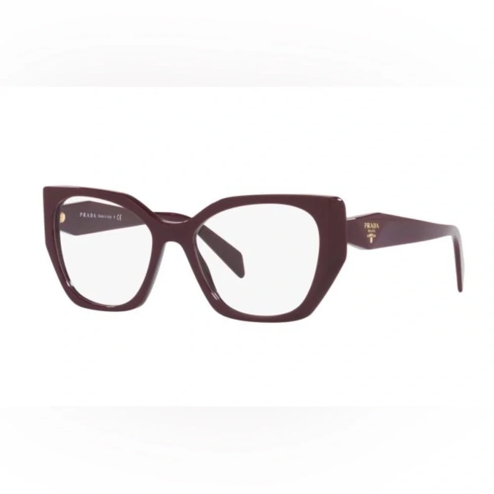 💯- New Authentic Prada PR 18WV VIY1O1 52 - Garnet Eyeglasses